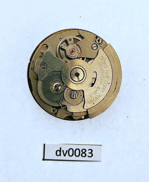 USED SEIKO MOVEMENT AF DIAL & HANDS CALIBER 7009 WATCH DV0083