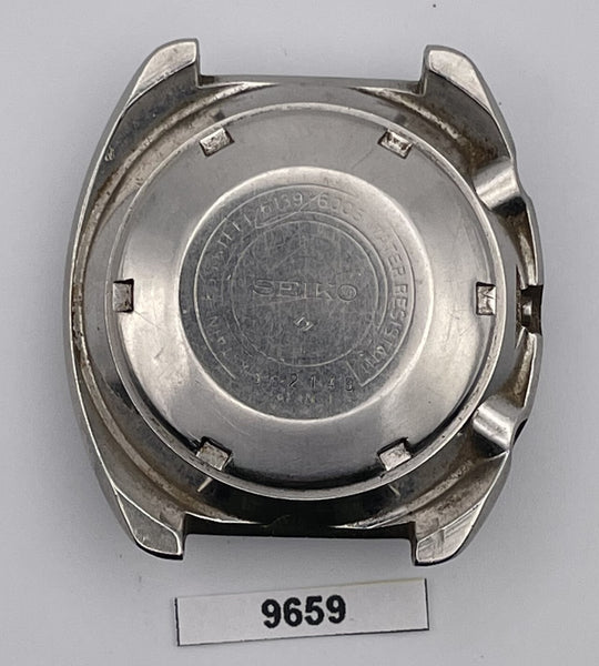 USED VINTAGE SEIKO 6139 MID CASE AND COVER CHRONOGRAPH SS WATCH BVTB9659