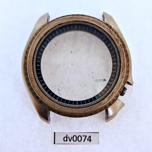 USED SEIKO 7002 7000 MIDCASE, MINUTE TRACK ,GLASS KIT MENS WATCH DV0074