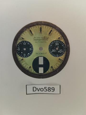 USED VINTAGE CITIZEN DIAL FOR CITIZEN BULLHEAD CHRONOGRAPH WATCH DV0589