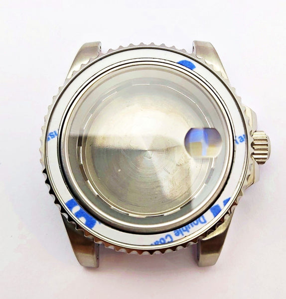 NEW AF SEIKO LEX GMT BATMAN KIT CASE BEZEL GLASS CROWN STRAP DIAL HAND EU SHIP