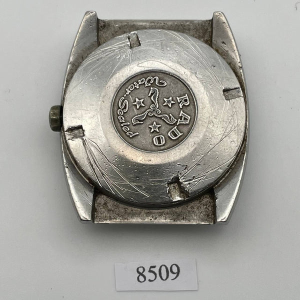 PROJECT TO FIX RADO MUSKETEER SS CUSHION CASE DATE MENS WATCH EU SHIP 8509