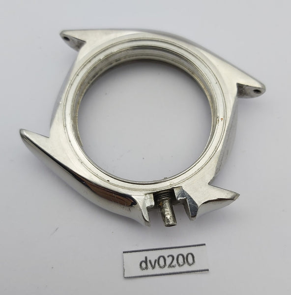 USED SEIKO 7C43 7010 POLISHED MIDCASE AND GLASS LOCK KIT MENS SS WATCH DV0200
