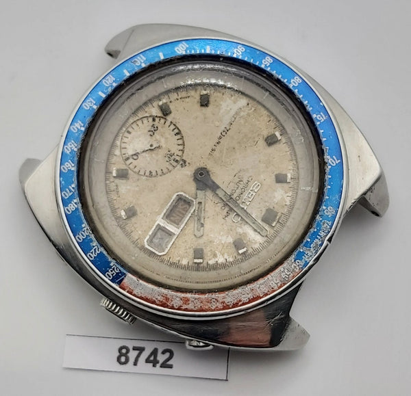 PROJECT TO FIX SEIKO 6139 6002 POGUE SPEEDTIMER MENS AUTO DAY DATE WATCH BVT8742