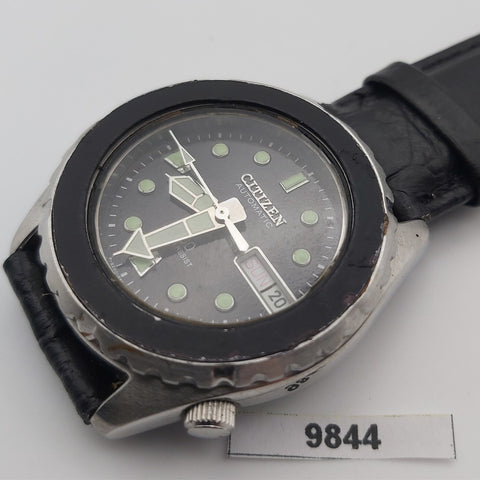 PROJECT FIX CITIZEN MIDSIZE DAY DATE AUTOMATIC DIVE WATCH 9844