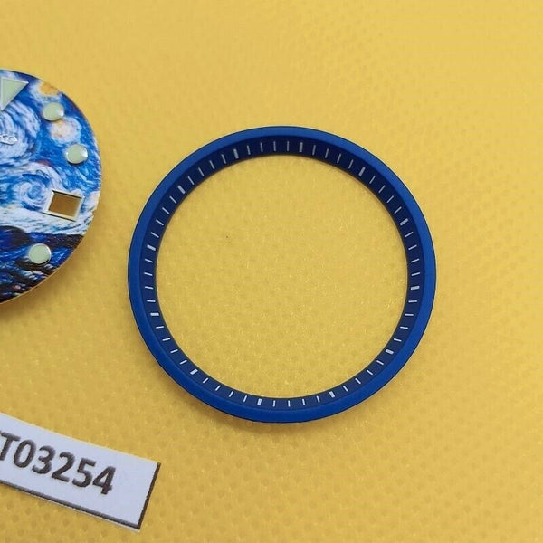 NEW SEIKO VAN GOGH STARRY NIGHT DIAL 7002 7000 MOD DIAL MINUTE TRACK WATCH B3254