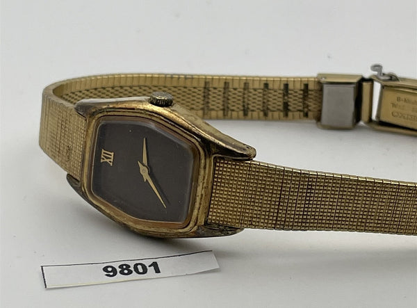 CLASSIC SEIKO 2c20 6440 QUARTZ 550338 LADIES DRESS WATCH 9801