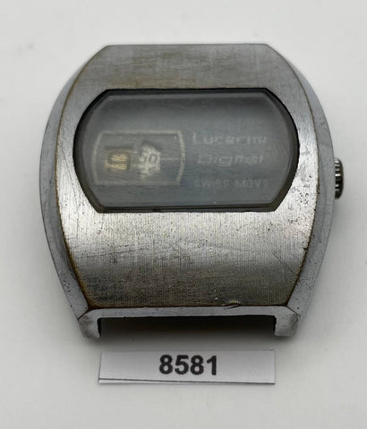 PROJECT TO FIX LUCERNE DIGITAL JUMP HOUR MENS SS AUTOMATIC 8581 EU SHIP WATCH