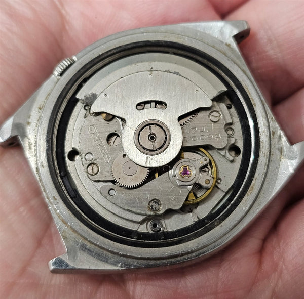 PROJECT TO FIX SEIKO 5 7009 876A MENS SS AUTO DAY DATE WATCH BVT09754