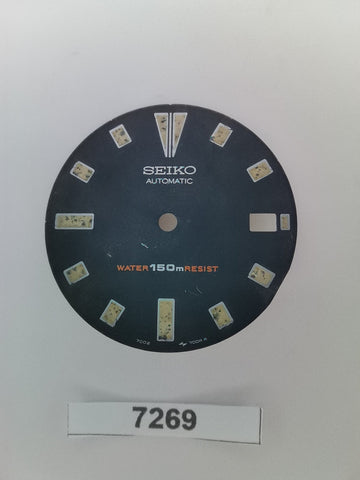 USED VINTAGE SEIKO DIAL FOR 7002 7000 DIVE WATCH BVT07269