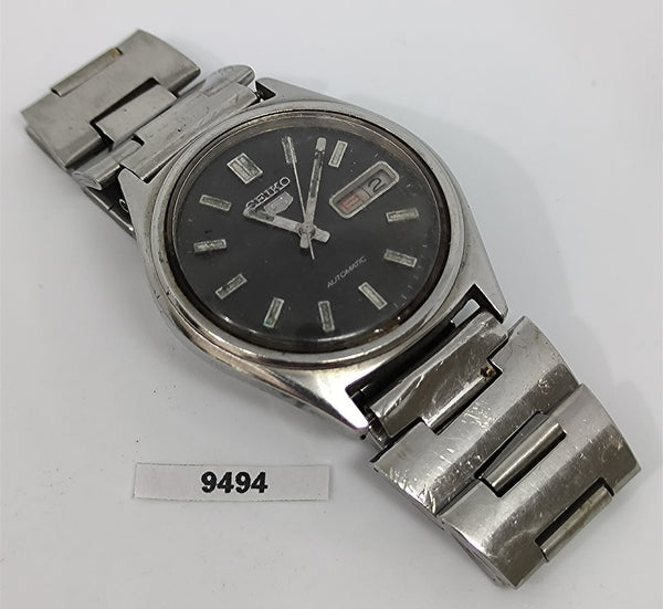 PROJECT TO FIX SEIKO 5 7009 3020 MENS SS AUTO DAY DATE WATCH BVT09494
