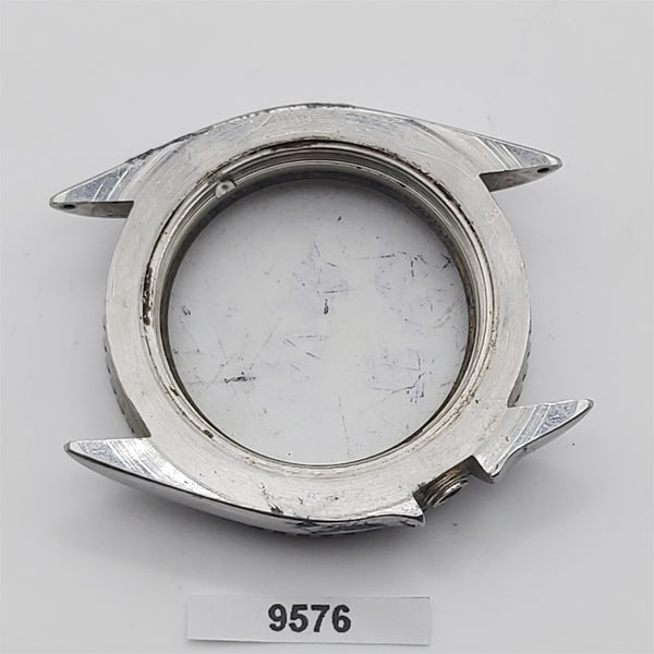 USED RARE VINTAGE SOLVIL TITUS DIVER CASE BEZEL WATCH KIT BVT9576