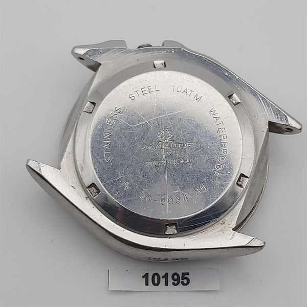 PROJECT TO FIX SOLVIL TITUS SS MENS AUTO DAY DATE DIVE WATCH EUROPE SHIP 10195