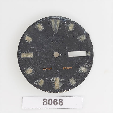 USED VINTAGE SEIKO DIAL FOR 6309 7290 DIVE WATCH BVT08068