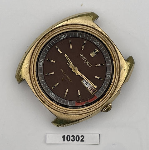 PROJECT FIX SEIKO BELLMATIC 4006 6030 MENS GOLD AUTO DAY DATE WATCH 10302 EU SHP