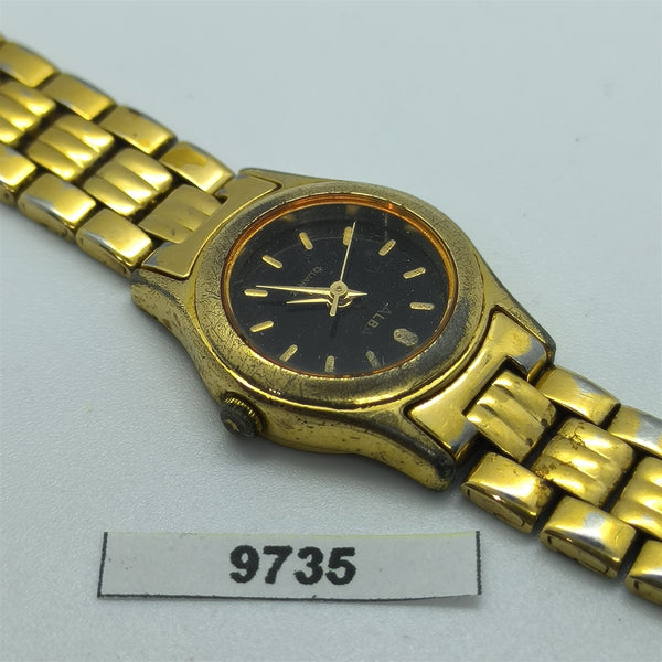 USED CITIZEN ALBA QUARTZ MOVEMENT LADIES WATCH BVT09735