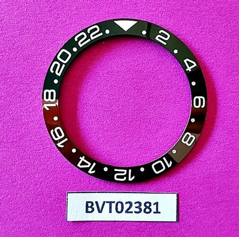 SEIKO BROWN BLACK GMT CERAMIC BEZEL SLANT INSERT 7S26 0040 SKX031 WATCH BVT02381