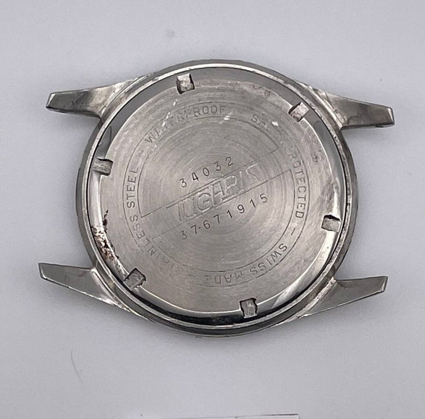 PROJECT TO FIX TUGARIS MANUAL WIND COVER MIDCASE BEZEL KIT MENS WATCH 9608