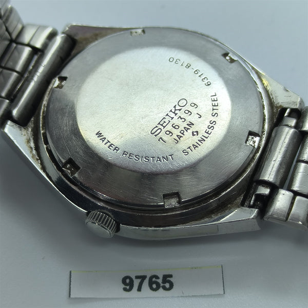 PROJECT TO FIX SEIKO 5 SPORTS 6319 8130 MENS 796399 SS AUTO DAY DATE WATCH B9765