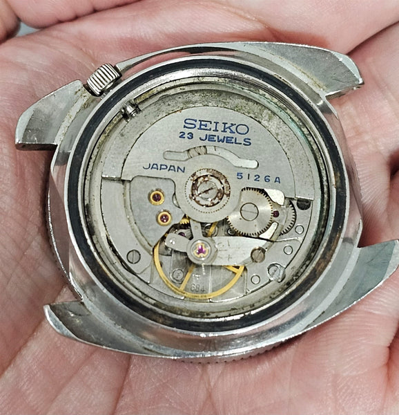 PROJECT TO FIX SEIKO KAMEN RAIDER 5126 8090 DD 23j AUTO MENS EU SHIP WATCH 9594