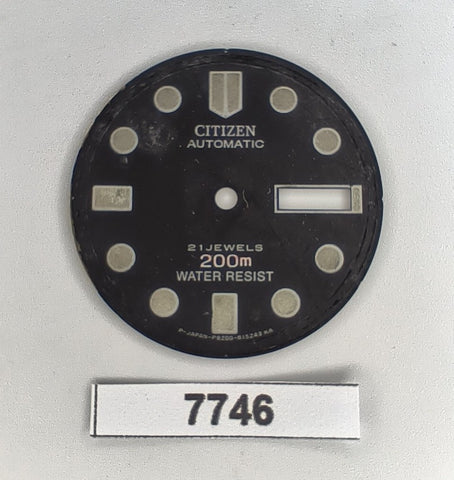 USED DISCOUNTED VINTAGE CITIZEN DIAL FOR NY2300 DIVE WATCH BVT07746