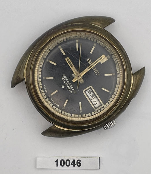 PROJECT FIX SEIKO BELLMATIC 4006 MENS GOLD AUTO DAY DATE WATCH EU SHIP 10046