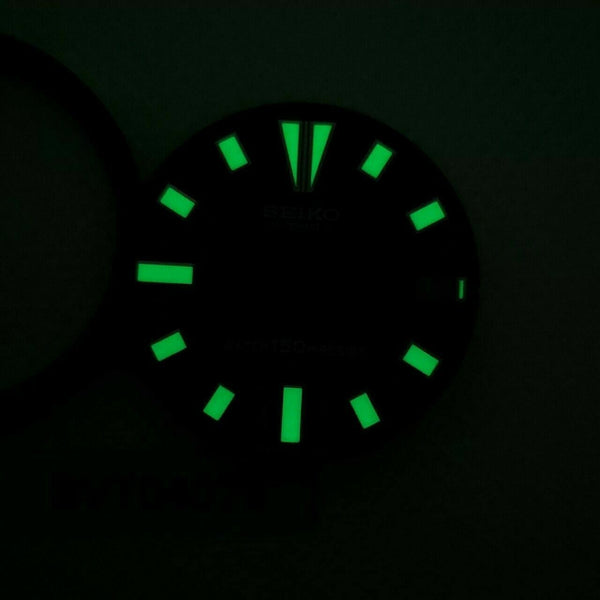 NEW AF SEIKO GREEN HULK DIAL MINUTE TRACK SET 7002 7000 SUPERLUME WATCH BVT04076
