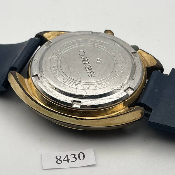 PROJECT FIX SEIKO BELLMATIC 4006 MENS GOLD AUTO DAY DATE 016403 WATCH EU SHIP