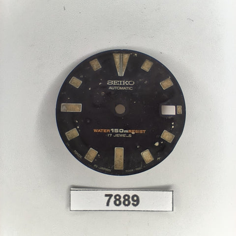 USED VINTAGE SEIKO DIAL FOR 7002 7000 DIVE WATCH BVT07889