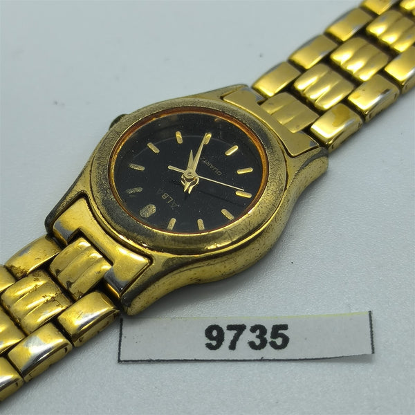 USED CITIZEN ALBA QUARTZ MOVEMENT LADIES WATCH BVT09735