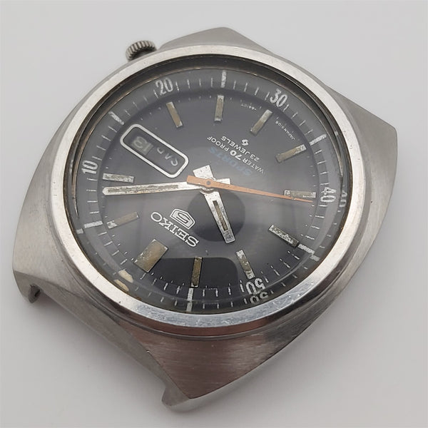 PROJECT TO FIX SEIKO 5 6119 8090 DAY DATE AUTOMATIC MENS EU SHIP SS WATCH 947403
