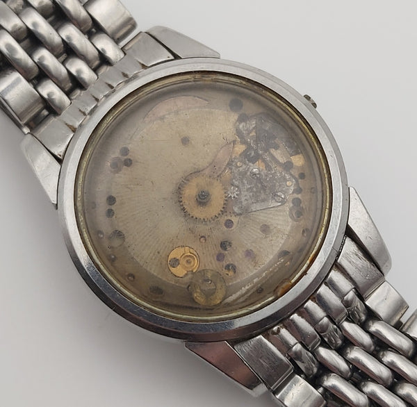 PROJECT TO FIX 1950s VINTAGE OMEGA SEAMASTER CAL. 571 24j BOYSIZE SS AUTO WATCH