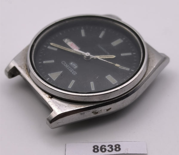 PROJECT TO FIX SEIKO 5 EXPLORER DIAL 6309 9040 MENS AUTO DAY DATE WATCH 8638