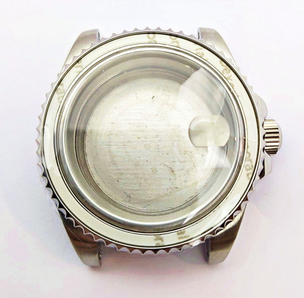 NEW AF SEIKO LEX SUBMARINE GREEN BLK KIT CASE BEZEL GLASS CROWN STRAP DIAL HAND