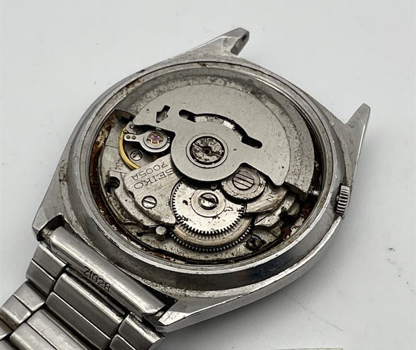 PROJECT TO FIX SEIKO 5 7005 MENS SS AUTO DAY DATE WATCH BVT010240