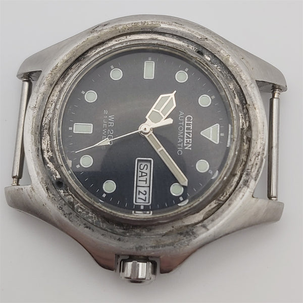 PROJECT TO FIX CITIZEN DOLPHIN GN-4-S MENS SS AUTO DAY DATE WATCH