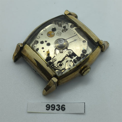 PROJECT TO FIX BELMONT GOLD PLATE MIDSIZE MANUAL WIND 9936 WATCH