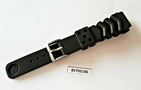 SEIKO RUBBER STRAP WAVE Z20 BAND 6105 6217 7S26 0030  MEDIUM DIVE WATCH BVT02196