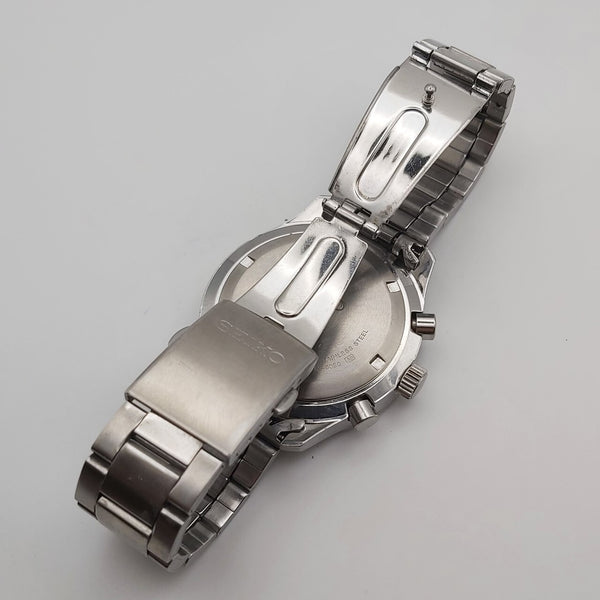 PROJECT TO FIX SEIKO LARGE 6T63 00E0 MENS QUARTZ DATE 274616 EU SHIP SS WATCH
