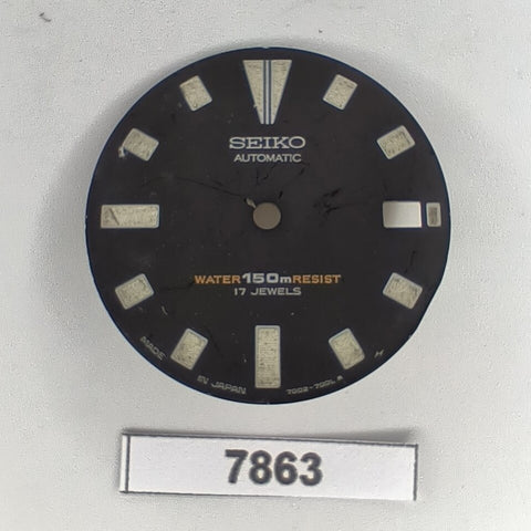 USED VINTAGE SEIKO DIAL FOR 7002 7000 DIVE WATCH BVT07863