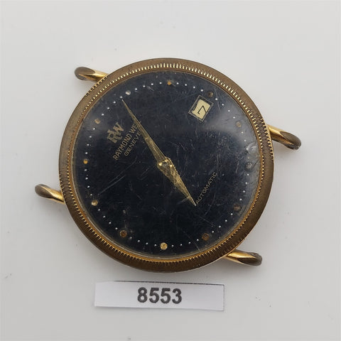 PROJECT TO FIX RAYMOND WEIL GOLD AUTOMATIC DATE MENS 8553 WATCH NR