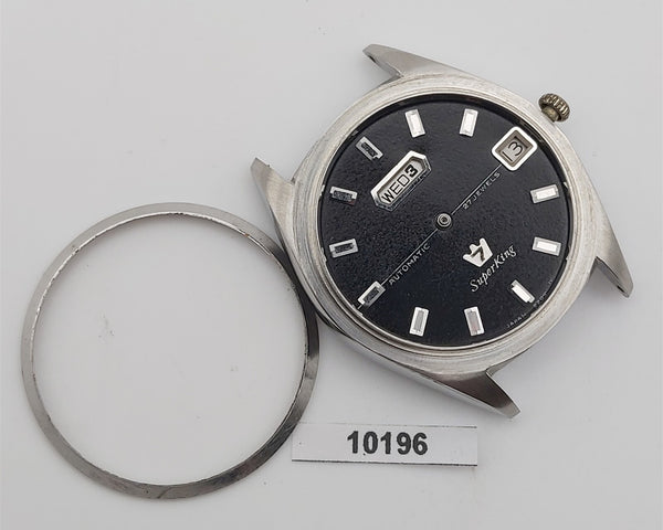 PROJECT TO FIX VINTAGE CITIZEN SUPERKING MENS DAY DATE WATCH EU SHIP 10196