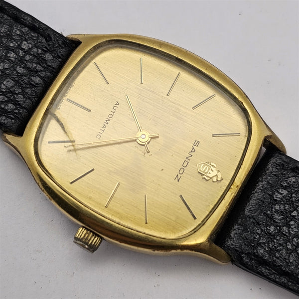 PROJECT TO FIX SANDOZ TONNEAU SHAPED AUTOMATIC EU SHIP MENS WATCH NR