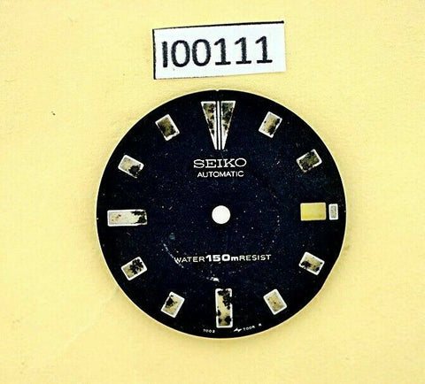 USED VINTAGE SEIKO DIAL FOR 7002 7000 DIVE WATCH I00111