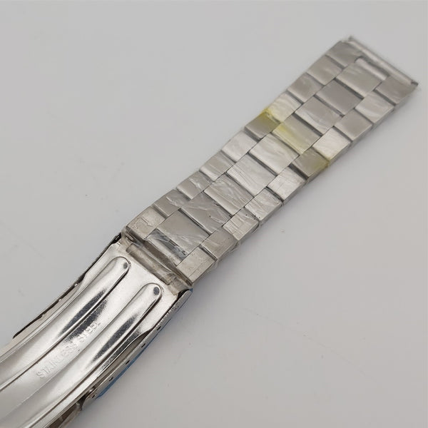 NEW SEIKO 6138-0012 UFO CHRONOGRAPH SOLID STAINLESS STEEL BAND BRACELET EU SHIP