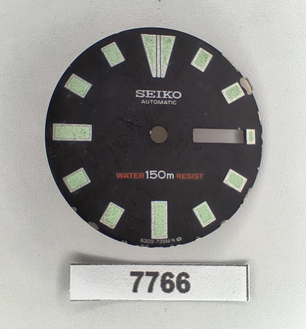 USED VINTAGE SEIKO DIAL FOR 6309 7290 DIVE WATCH BVT07766