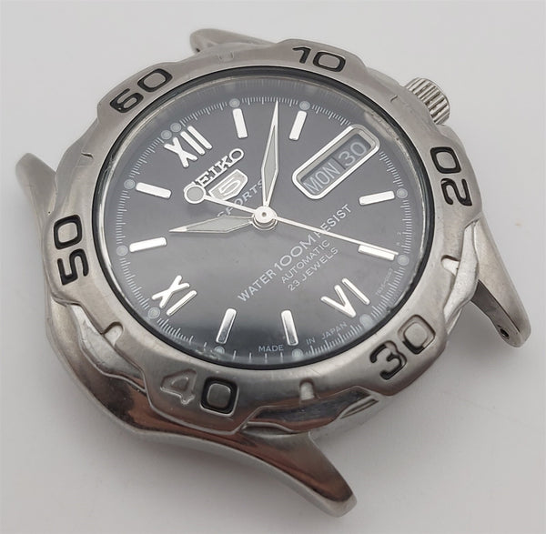 PROJECT TO FIX SEIKO SPORTS 7S36 00A0 ROUND AUTO DAY DATE MENS WATCH 10510