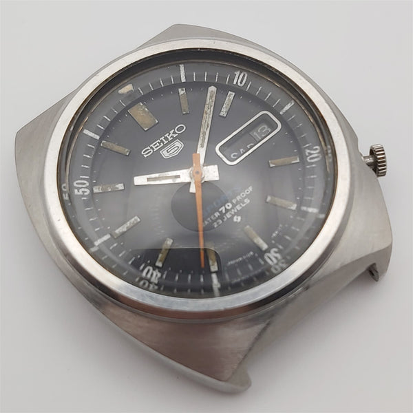 PROJECT TO FIX SEIKO 5 6119 8090 DAY DATE AUTOMATIC MENS EU SHIP SS WATCH 947403