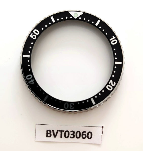 NEW AF SEIKO MENS BEZEL BLACK "10" INSERT 7002 7000 6309 7290 WATCH BVT03060