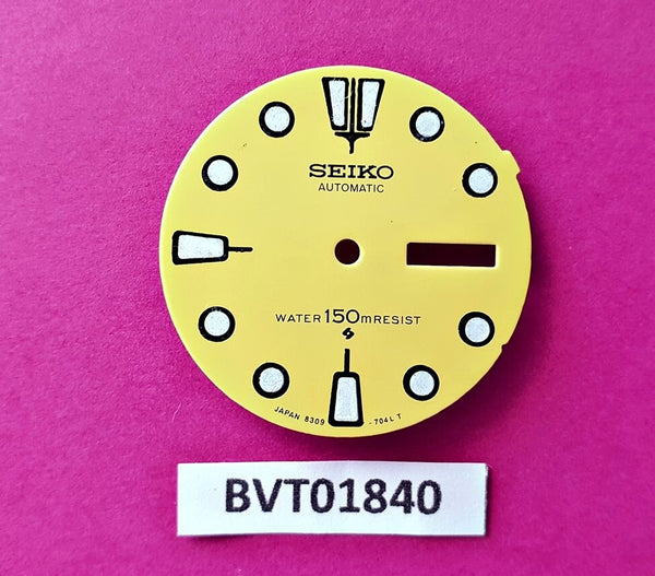 NEW SEIKO YELLOW DIAL SEIKO 6309 7040 SERIES LUMES DIVERS WATCH BVT01840